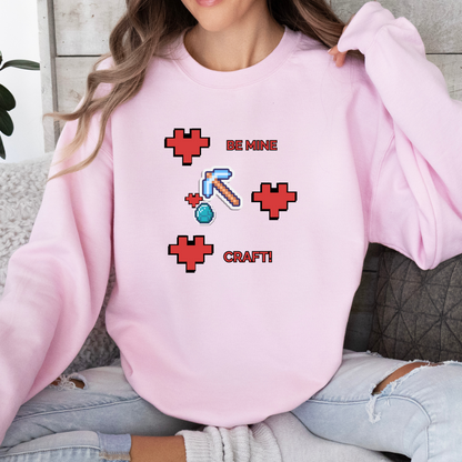 Be Mine-Craft Crewneck - Adult Crewneck