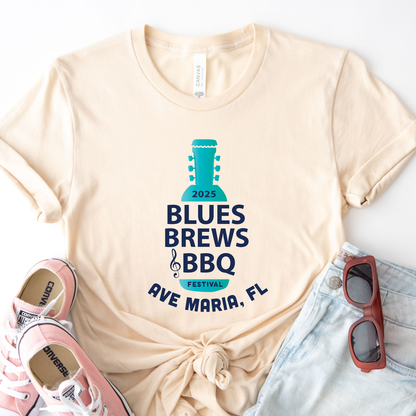 Blues Brews & BBQ 2025 - Adult Tee