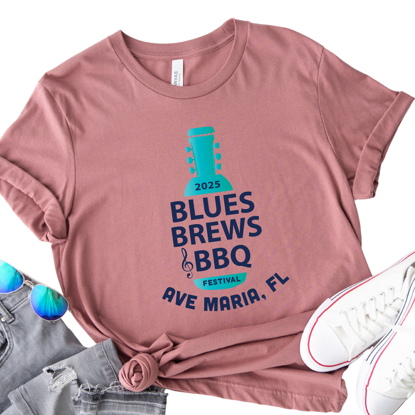 Blues Brews & BBQ 2025 - Adult Tee