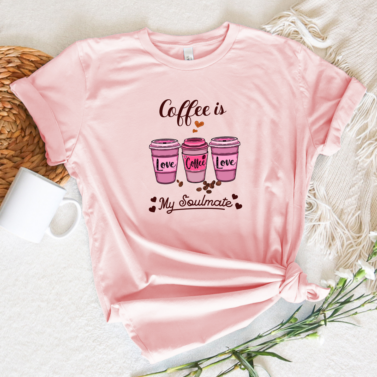 Coffee Is My Soulmate Tee - Adult Tee