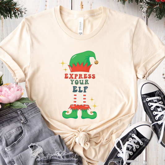 Express Your Elf Tee - Adult Tee
