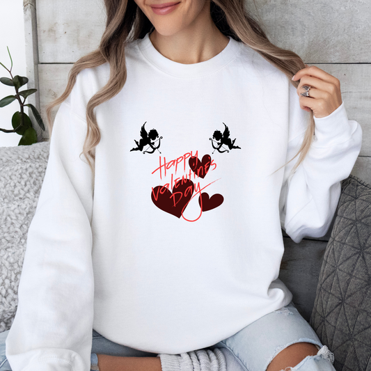 Happy Valentines Day Crewneck - Adult Crewneck