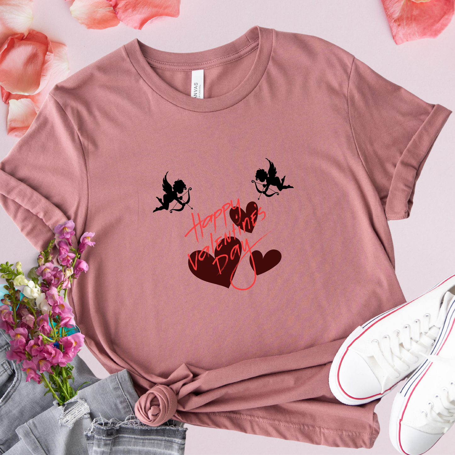 Happy Valentines Day Tee - Adult Tee