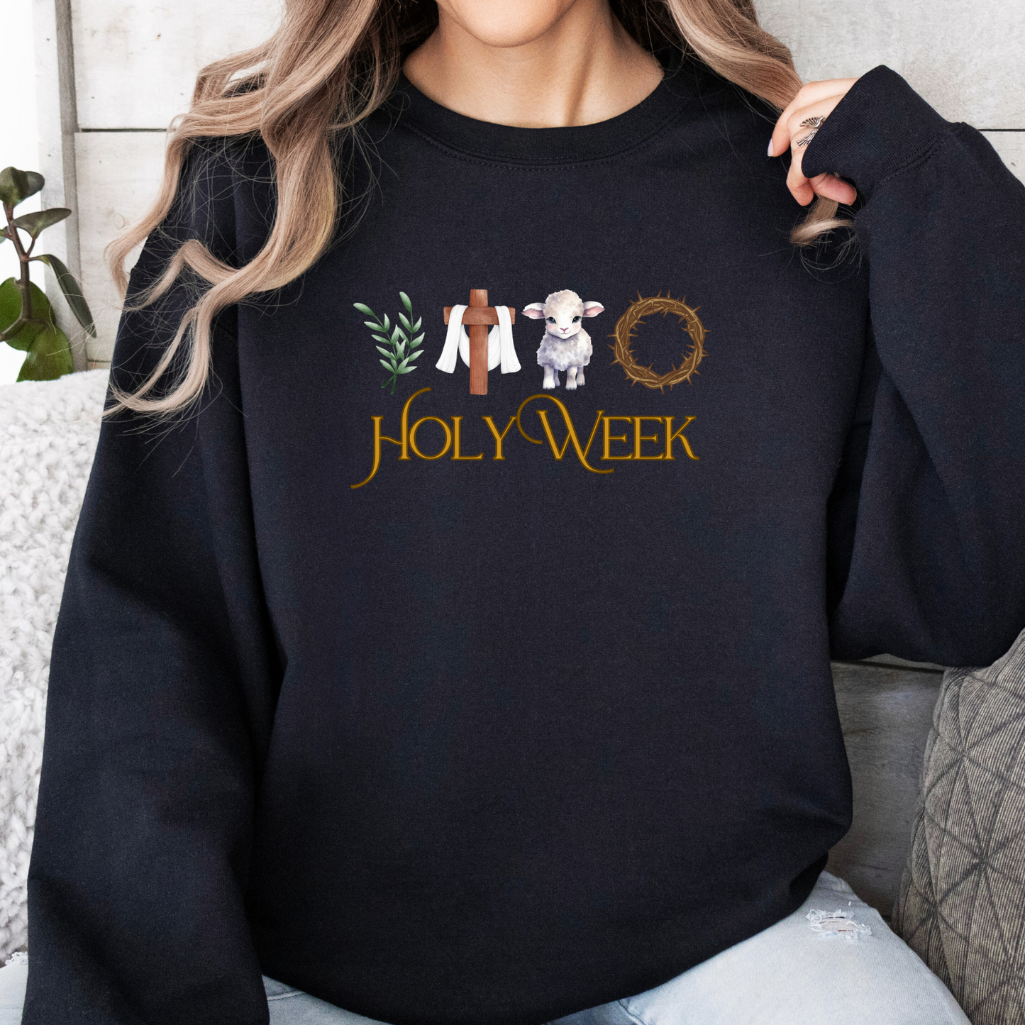 Holy Week Crewneck - Adult Crewneck