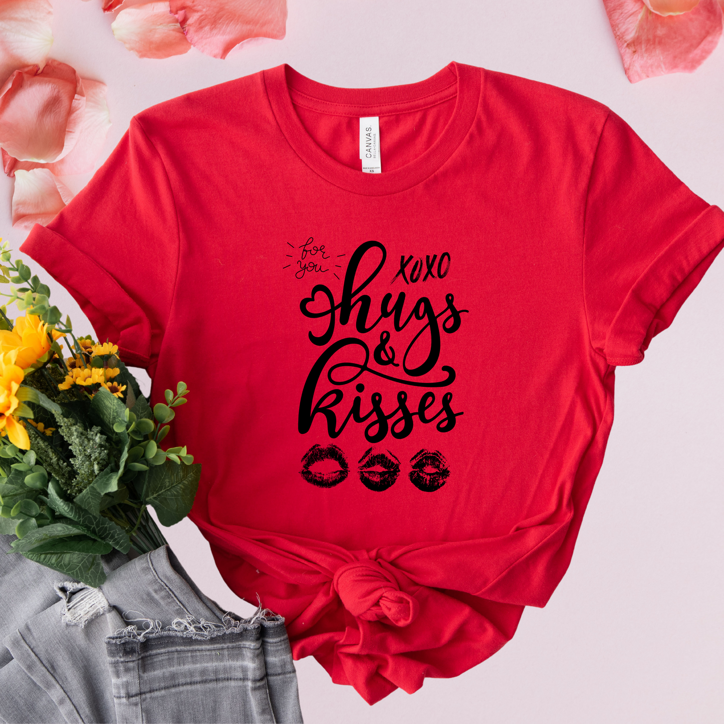 Hugs & Kisses Tee - Adult Tee