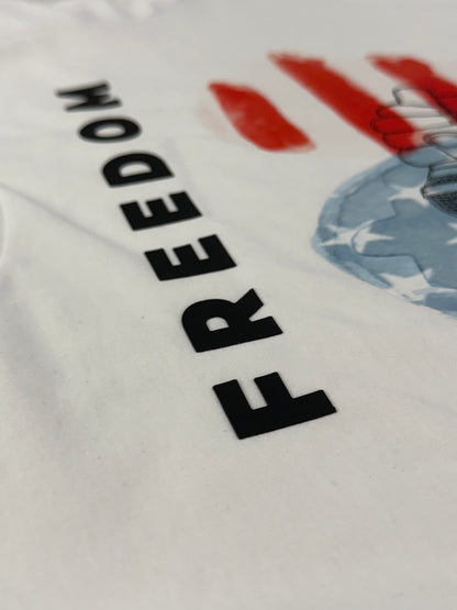FREEDOM CK - Adult Tee in White