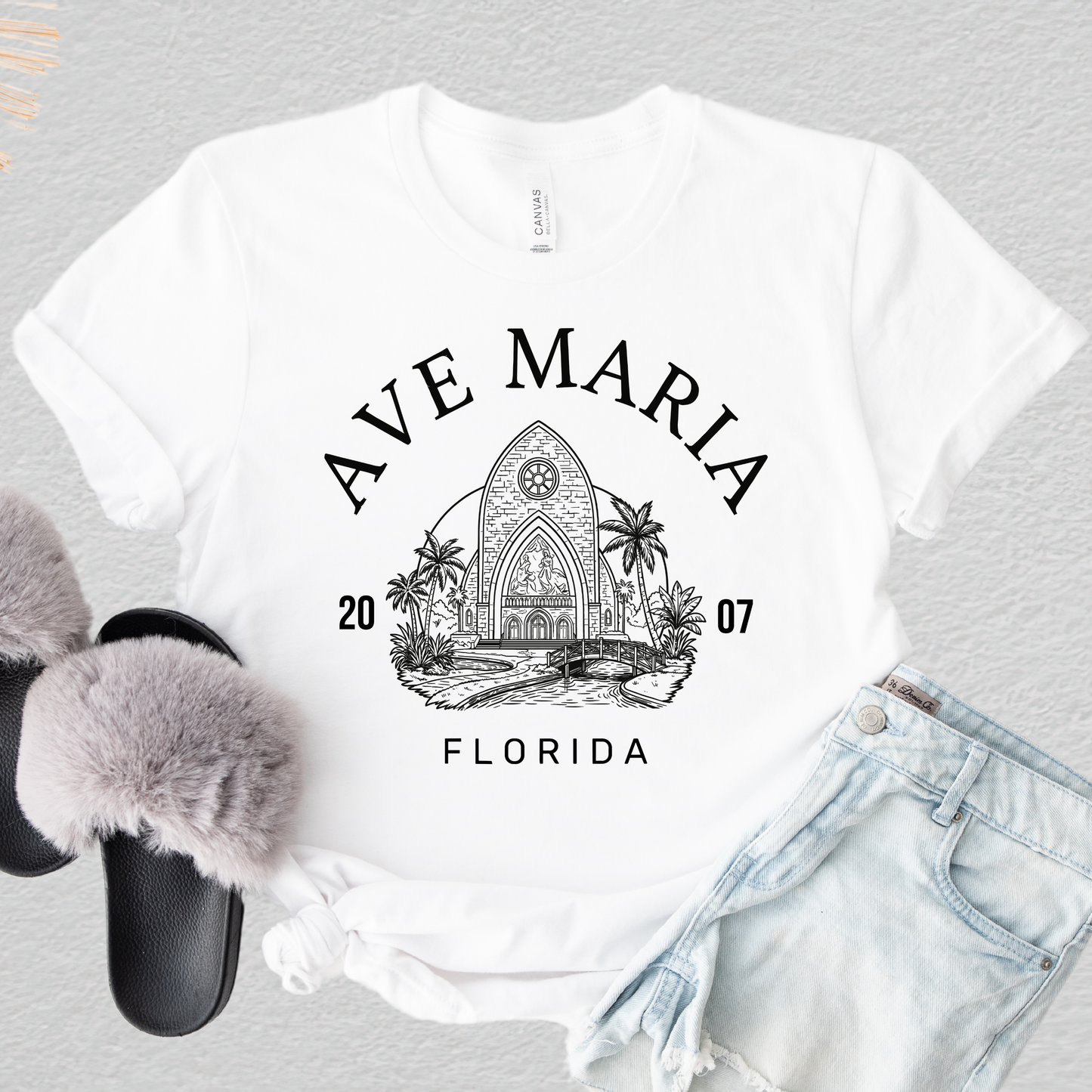 Ave María Florida 2007 - Adult Tee