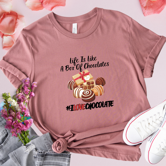 Life is Like a Box of Chocolate Tee - Adult Tee